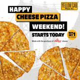 Yellow Cab Pizza – Buy 1, Get 1 #4 Cheese Pizza