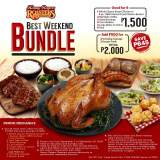 Kenny Rogers Roasters – Best Weekend Bundle for ₱1,500