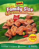 Mang Inasal – Family Size 6-pc. Inasal Regular for ₱399