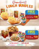 Chowking – FREE SuperSangkap Halo-Halo for Every Order of a Chowking Lunch Bundle