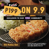 Yabu – Ebi Katsu Set for ₱199