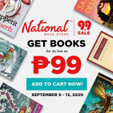 National Book Store – 9.9 Sale: Get Books for As Low As ₱99