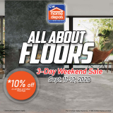 Cw Home Depot – Avail 10% Off on All Tiles and Other Floorings