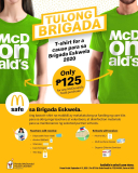 McDonald’s Tulong Brigada: T-shirt for a Cause para sa Brigada Eskwela 2020