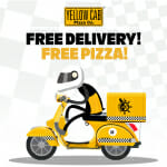 Yellow Cab Pizza – FREE Delivery and a FREE 9″ Cheese Pizza When You Order Worth ₱799