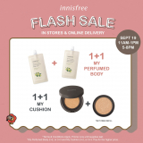 Innisfree – Flash Sale: Buy 1, Get 1 Promo