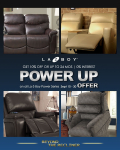 La-Z-Boy – Power Up Offer: Get 10% Off or Up to 24 Months 0% Interest Installment