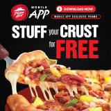 Pizza Hut – Stuffed Crust for FREE When You Order via the Mobile App