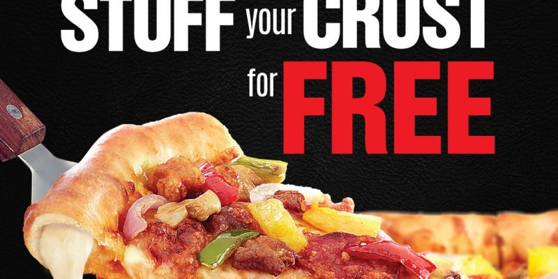 Pizza Hut – Stuffed Crust for FREE When You Order via the Mobile App