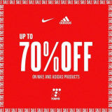 Toby’s Sports – Up to 70% Off on Nike and Adidas Products