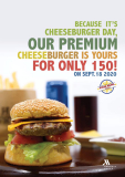 Manila Marriott Hotel – Premium Cheeseburger for ₱150