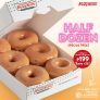 Krispy Kreme – Box of 6 Original Glazed Doughnuts for only ₱199 via Lalafood