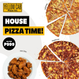 Yellow Cab Pizza – Get Two 9″ Classic Pizzas + 16 pcs. Wings for ₱999 (Save Up to ₱316)