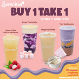Serenitea – Buy 1, Take 1 Drinks Promo