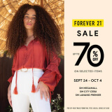 Forever 21 – Online Sale: Up to 70% Off on Selected Items