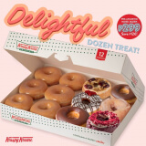 Krispy Kreme – Delightful Dozen Treat for ₱299 (Save ₱126)