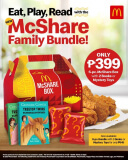 McDonald’s – McShare Family Bundle for ₱399