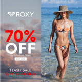 Roxy – Flash Sale: Up to 70% Off on Selected Items