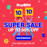 Shop SM – 10.10 Sale: Up to 50% Off