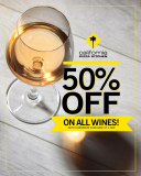 California Pizza Kitchen – Get 50% Off on All Wines