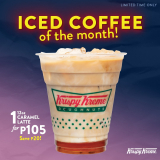 Krispy Kreme – Signature Caramel Iced Coffee for ₱105 (Save ₱20)