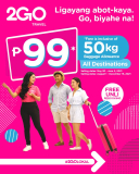 2GO Travel – P99 Seat Sale Promo
