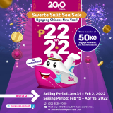 2GO Travel – Swerte Sulit Sea Sale: P22 on 2.2
