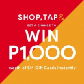 The SM Store – Shop, Tap & Win Promo: Win ₱1,000 Worth of SM GCs