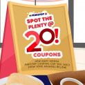 Ministop – Spot the Plenty at 20 Coupons Promo