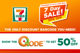 7-Eleven – 7-Day Sale: Get 50% Off with Q-Code