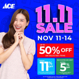 ACE Hardware – 11.11 Sale: Get Up to 50% Off