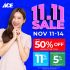 Watsons – 11.11 Big Big Nationwide Sale