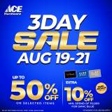 ACE Hardware – 3-Day Sale