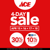 ACE Hardware – 4-Day Sale: Get 30% Off on Selected Items