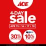 ACE Hardware – 4-Day Sale: Get 30% Off on Selected Items