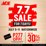 ACE Hardware – 7.7 Deal: Get Up to 30% Off on Selected Items