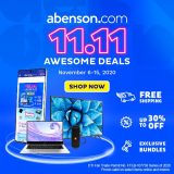 Abenson – 11.11 Deal: Get Up to 30% Off + FREE Shipping