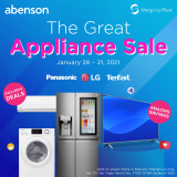 Abenson – The Great Appliance Sale at Shangri-La Plaza