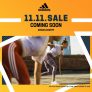 Adidas – 11.11 Deal: Get 50% Off on Selected Styles