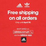 Adidas – Get FREE Shipping on All Orders Online or via the App