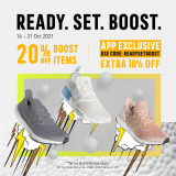 Adidas – Ready. Set. Boost: Get 20% Off