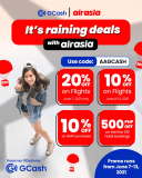 AirAsia – GCash Exclusive Deals
