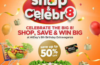 AllDay Supermarket Shop and Celebr8 Anniversary Raffle Promo