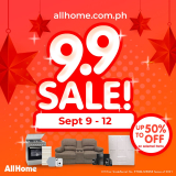 AllHome – 9.9 Sale: Get Up to 50% Off