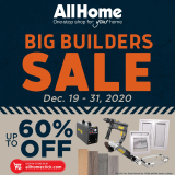 AllHome – Big Builders Sale: Get Up to 60% Off