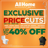 AllHome – Exclusive Weekday Price Cuts: Get Up t0 40% Off