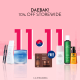 Althea – 11.11 Deal: Get 10% Off on Daebak Items