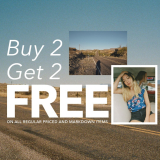 American Eagle Outfitters – Buy 2, Get 2 FREE on All Items