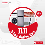 Anson’s – 11.11 3-Day Online Sale: Get Up to 45% Off