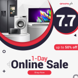 Anson’s – 7.7 Deal: 1-Day Online Sale